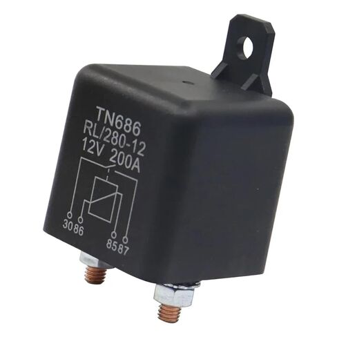 12V 24V 200A TN686 السيارات التحديثية 4 دبوس بدال بداية التشغيل RL 280-2 (24V مستمر) in Kuwait