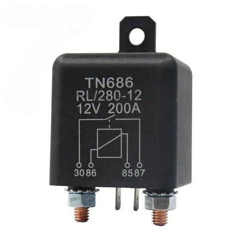 12V 24V 200A TN686 السيارات التحديثية 4 دبوس بدال بداية التشغيل RL 280-2 (24V مستمر) in Kuwait