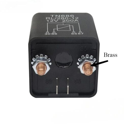 12V 24V 200A TN686 السيارات التحديثية 4 دبوس بدال بداية التشغيل RL 280-2 (24V مستمر) in Kuwait