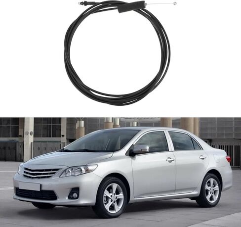1x Car Trunk Lock Release Cable 64607-12870 Compatible with Toyota Corolla 2009-2013 in Kuwait