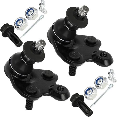 Detroit Axle - 6pc Front Suspension Kit for 2004 2005 2006 2007 2008 2009 Toyota Prius, 2 Sway Bar End Links 2 Outer Tie Rods 2 Lower Ball Joints Replacement in Kuwait