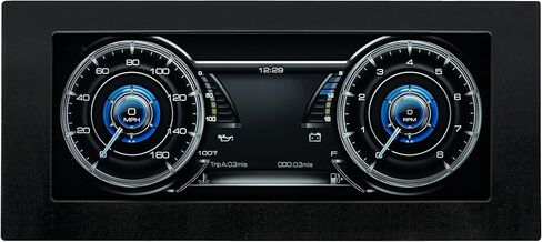 Auto Meter 7400 Invision 8.8 بوصة LCD داش، عالمي، حامل لوحة in Kuwait