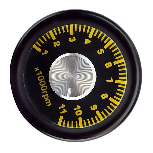 Unifizz Red Led قابل للتعديل مقياس سرعة الدوران RPM Tacho Gauge Shift Light 1000-11000 Universal - تحسين الأداء والتحول بدقة in Kuwait