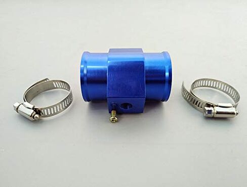 28mm/1.1" Water Temp Temperature Joint Pipe Sensor Gauge Radiator Hose Blue in Kuwait
