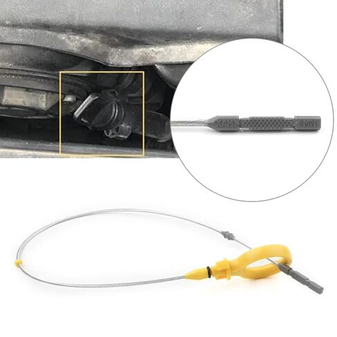 Automotive Oil Level Gauge Compatible with TT for TTS for Coupe for Ro 2007 2008 2009 2010 2011 2012 2013 2014 Car Engine Oil Dip Stick Dipstick OEM：06F115611F in Kuwait