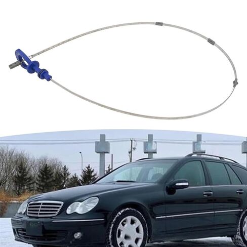Automotive Oil Level Gauge Compatible with Benz for CL55 for AMG 2003 2004 2005 2006 for CLK320 2003 2004 2005 Car Engine Oil Dipstick OEM: 120589072100 in Kuwait