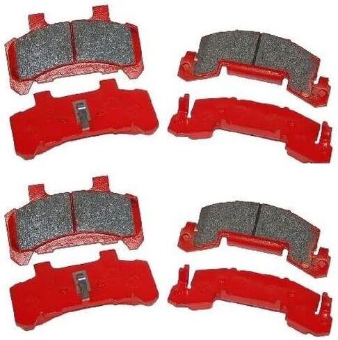 2-Pk Kodiak 10-12 inch Disc Brake Caliper Ceramic Pads 2 Axle Kit (4 wheels) in Kuwait