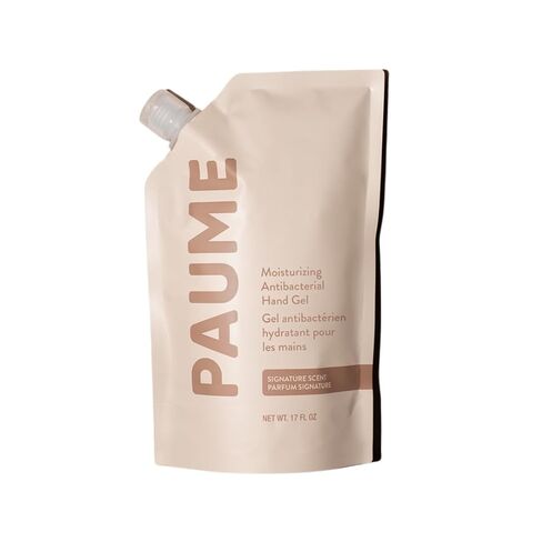 PAUME Moisturizing Antibacterial Hand Gel Sanitizer, Silicon & Paraben Free, No Artificial Fragrances & Vegan, 17 fl oz 500 mL in Saudi Arabia