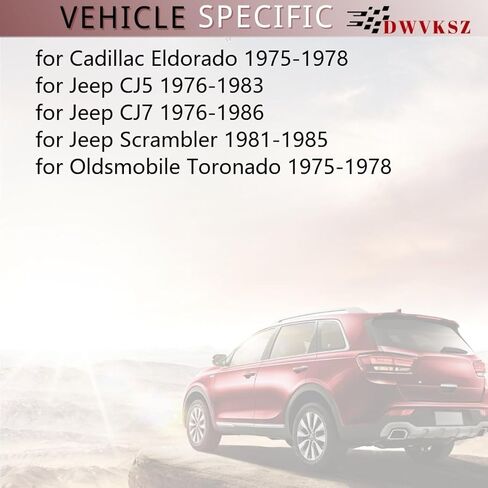 استبدال محمل عمود نقل الحركة اليدوي الداخلي الخلفي لسيارة Jeep CJ5 4.6L 4WD 1976 1977 1978 1979، لكاديلاك إلدورادو 7.0L FWD 1977 1978، لإلدورادو 8.2L 1975 1976، عبوتان in Kuwait