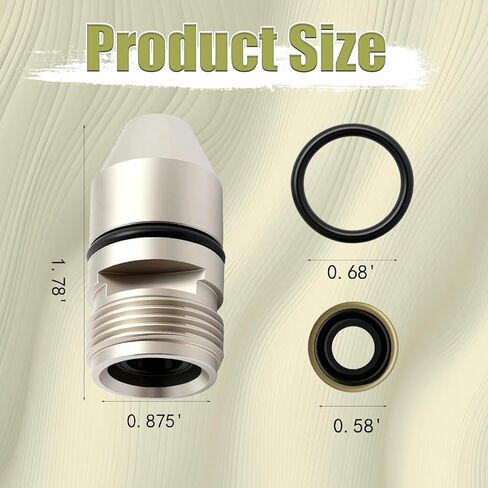 345215 Bullet Speedometer Gear Housing Compatible with Chevy TH350 Come with O-Ring and Metal Wrapped Seal kit in Kuwait