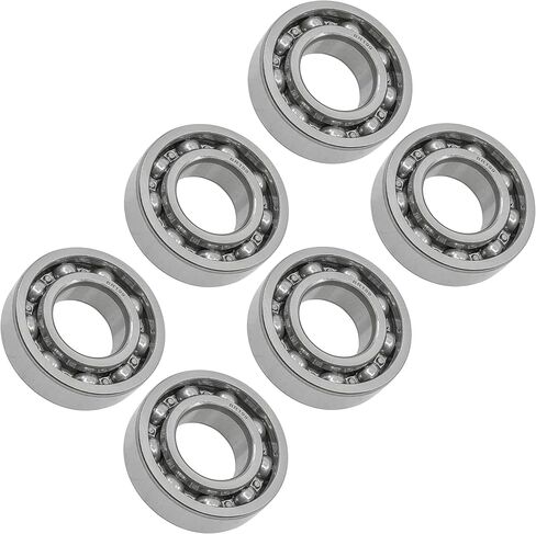 Caltric 60" 72" Deck Spindle Bearing Kit Compatible with Kubota ZD326 ZG327 ZD331 1500 ZD1511RLF / Qty 6 in Kuwait