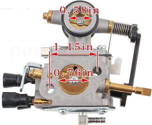 استبدال المكربن ​​YAEGER TS800 لـ Walbro WJ114 لـ STIHL 4224-120-0651 4224 120 0651 HS314 WJ114 أجزاء مولد المكربن in Kuwait