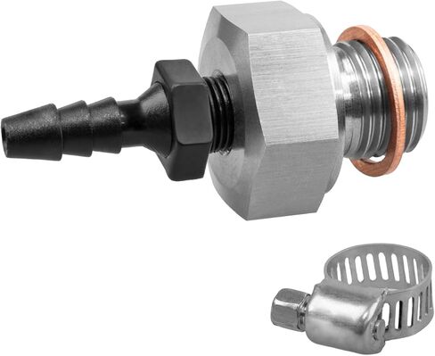 VANEST M16x1.5 Oil Pump Sensor Adapter Kit Compatible with All Chevy GM, LS Engines LS1 LS2 LS3 LSX 5.3L 6.0L 6.2L, Oil Pump Priming Adapter Car Engines Accessories, Stainless Steel 1/8 NPT in Kuwait