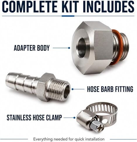 Oil Pump Priming Adapter Kit Compatible with All Chevy GM, LS Engines LS1 LS2 LS3 LSX 5.3L 6.0L 6.2L，Stainless Steel Oil Drain Valve, M16x1.5 to 1/8 NPT Oil Pan Drain Plug in Kuwait