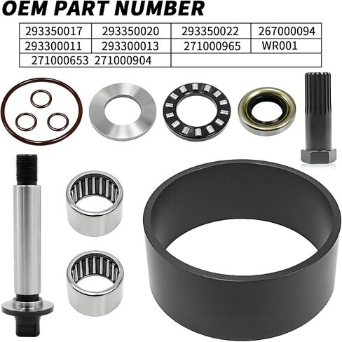 Jet Pump Rebuild Kit Impeller Shaft & Wear Ring & Bearing Seal Kit with Removal Tools for Sea-Doo GTI GTX 3D RX XP GSX GTS LRV LRV DI/RFI/Limited/LE/LE RFI/RFI in Kuwait