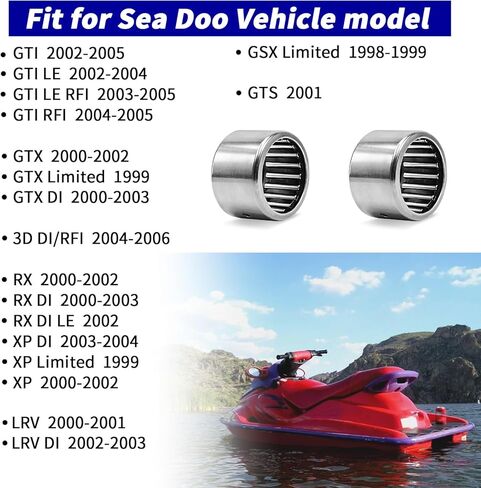 Jet Pump Rebuild Kit Impeller Shaft & Wear Ring & Bearing Seal Kit with Removal Tools for Sea-Doo GTI GTX 3D RX XP GSX GTS LRV LRV DI/RFI/Limited/LE/LE RFI/RFI in Kuwait