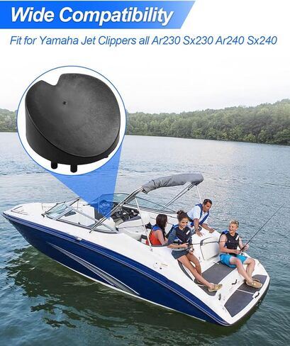 2 Sets Clean Out Pump Repair Kit Manhole Cover Fit for Yamaha Jet Clippers Ar230 Sx230 Ar240 Sx240 242LTD S Lx210 LS2000 Lx2000 Sx190 Ar190 Replace F0R-67609-09-00 in Kuwait