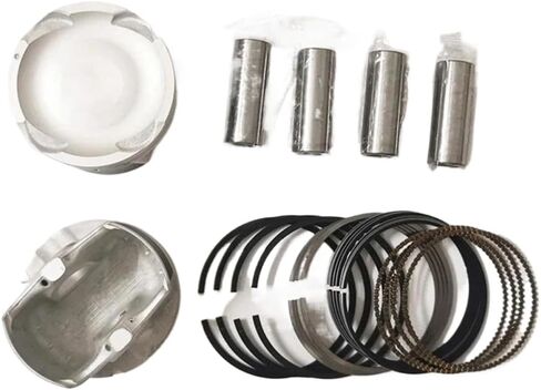 Engine Piston Kit 71mm Compatible With I10 I20 Picanto 1.2L KAPPA G4LA Replacement For 23041-04000 23041-03330 23041-03340 23041-03350 in Kuwait