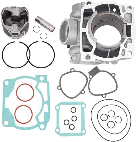 مجموعة مكبس وحشية اسطوانة الهواء 66.4 ملم متوافقة مع YZ250 50TH YZ250G YZ 250 G TH 5UP-11633-00-00 5CU-11603-11-00 (مكبس الاسطوانة) in Kuwait