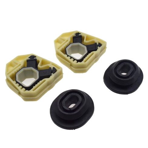 Upper and Lower Radiator Mount Bearing Set Compatible with Rabbit, A3, S3, TT, Škoda Superb, SEAT Altea, Leon, Toledo – Includes Parts 1K0121367F and 1K0121367C in Kuwait