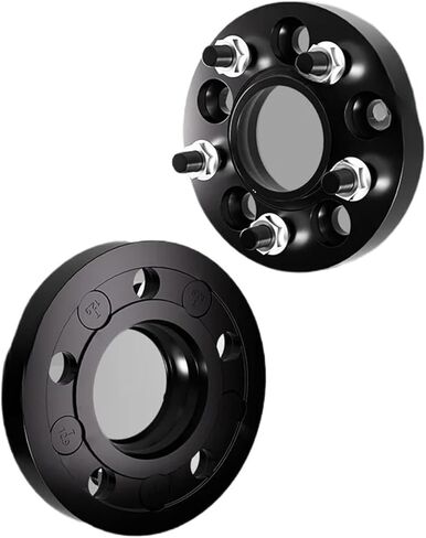 2Pieces 15/20/25/30/35mm PCD 5x114.3 CB 64.1mm Wheel Spacers Adapter Suit Compatible For Tesla Model 3 Model Y M14XP1.5(2PCS 30mm,Style B) in Kuwait