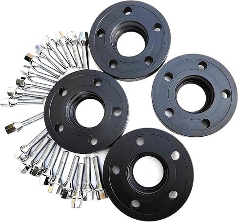 Car Accessorie 2pcs15mm 5x110 65.1marvel Wheel Spacers Compatible For Alfa Romeo |10pcs 14x1.5 Cone Type Bolts in Kuwait