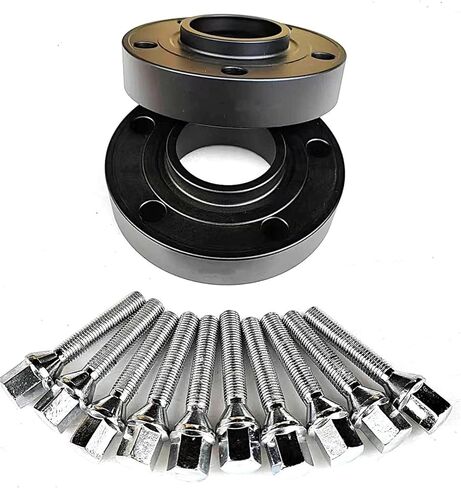 Car Accessorie 2pcs15mm 5x110 65.1marvel Wheel Spacers Compatible For Alfa Romeo |10pcs 14x1.5 Cone Type Bolts in Kuwait