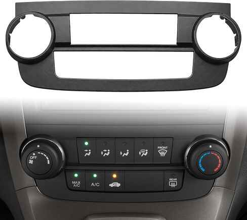 Dash A/C تكييف الهواء الحافة استبدال لوحة تركيب جبل طقم الكسوة مناسب لهوندا CR-V CRV 2007 2008 2009 لوحة التحكم AC مركز داش تنفيس (دليل A/C) # 79501-SWA-A01ZA 79501SWAA01ZA in Kuwait