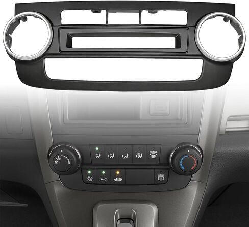 Dash A/C تكييف الهواء الحافة استبدال لوحة تركيب جبل طقم الكسوة مناسب لهوندا CR-V CRV 2007 2008 2009 لوحة التحكم AC مركز داش تنفيس (دليل A/C) # 79501-SWA-A01ZA 79501SWAA01ZA in Kuwait