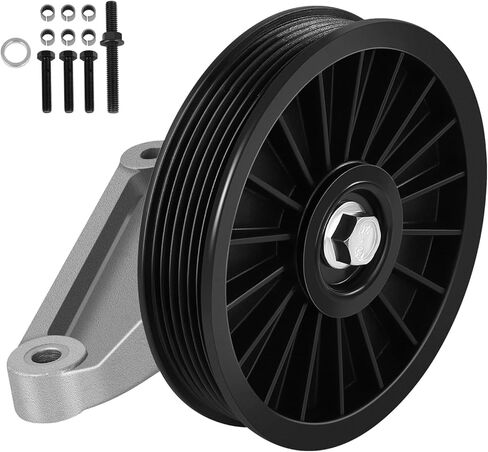 ECCPP A/C Compressor Bypass Pulley Fits 1990-1996 for Ford Bronco 5.8L Durable Replacement for Smooth AC Performance 34150 F0TZ8678A in Kuwait