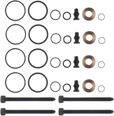 Fuel Injector Seal And Clamp Bolts Kit Compatible With Seat 1.9 2.0 TDi 038103385A 1417010997 in Kuwait
