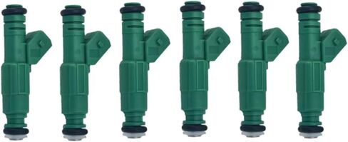 صمام حقن البنزين متوافق مع شركة فولكس فاجن للجولف لباسات لجيتا IV 1.8 T 0280155968 6 قطعة ملحقات حاقن وقود السيارة استبدال السيارات in Kuwait