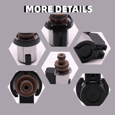Torque Converter Lock-Up Solenoid 12.2-13.2Ω Fits for Subaru TR580 TR690 CVT Transmission Replace OE# 31706AA030, 31825AA050/051/052 Compatible with Forester, Outback, Legacy, Crosstrek in Kuwait