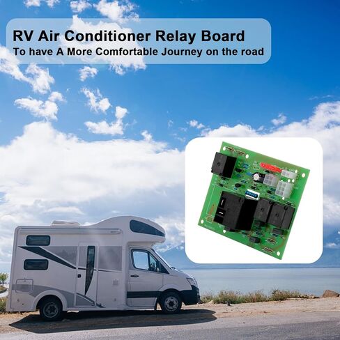 3106996022 Heat & Cool Analog Thermostat Control Circuit Relay Board, Compatible with Dometic RV Roof Air Conditioner 579 590 595 600 Series, Replaces# 3106996.022, 3311924 in Kuwait