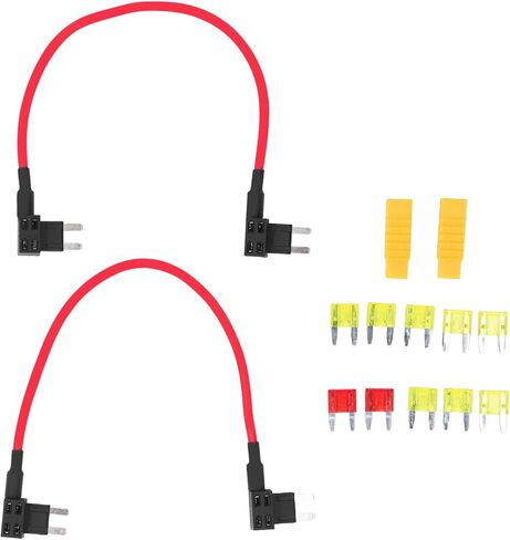 مجموعتان من كابل تجاوز TIPM، حامل محول 14AWG 20AMP، قطع غيار إصلاح مرحل مضخة الوقود مناسبة لـ CBWPR091AA in Kuwait