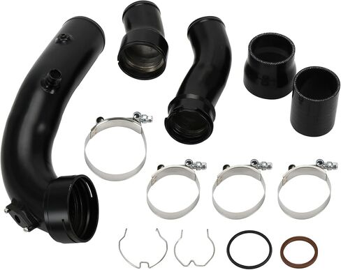 PTNHZ Charge Pipe & Boost Pipe Cooling Kit Compatible With BMW 535i 640i 740Li F10/F12/F13 N55 3.0L Engines 2011-2018 in Kuwait