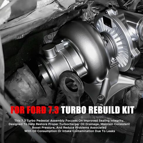 استبدال قاعدة صمام توربو غير EBP ومبيت العادم السابق متوافق مع Ford 7.3 Powerstroke Diesel 1994 1995 1996 1997 TP-38 DP0177 in Kuwait