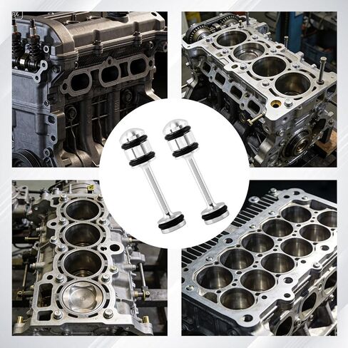 LS Billet Rear Galley Plug Barbell Oil Diverter for G M Gen III & IV LS1 LS3 LS2 LQ4 LQ9 LS6 L92 L33 L99 Oil Diverter Barbell سبائك الألومنيوم OilDiverter Barbells استبدال 12573460 in Kuwait