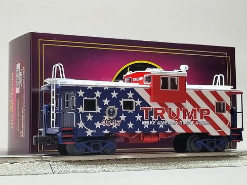 Extended Vision Caboose 'Donald J. Trump' #4547 بواسطة قطارات MTH الكهربائية in Kuwait