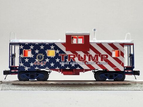 Extended Vision Caboose 'Donald J. Trump' #4547 بواسطة قطارات MTH الكهربائية in Kuwait