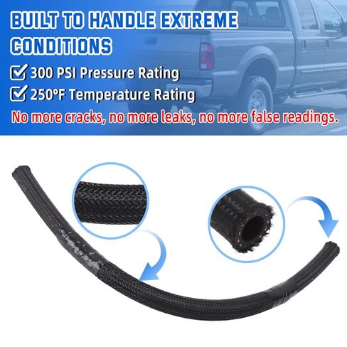 ل 2003-2007 فورد 6.0L Powerstroke F250 F350 F450 F550 MAP طقم خرطوم الاستشعار ، استبدال #4C2Z-9L474-AA in Kuwait