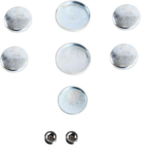 LowPricedAutoParts Steel Freeze Plug Kit (Expansion/Core Plugs) - Fits Ford 240 300 Inline-6 Engines 1965-1996 in Kuwait