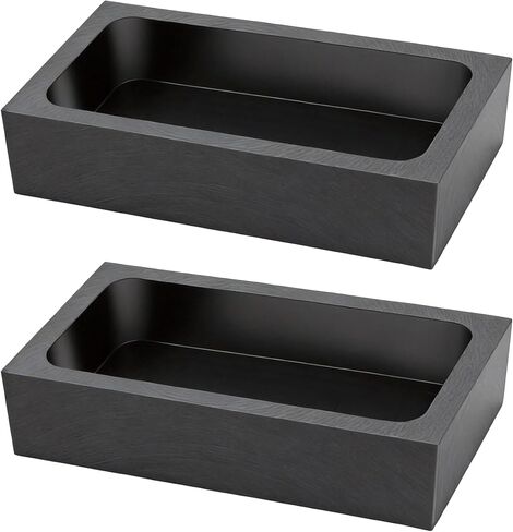 6-in-1 Reusable Graphite Ingot Mold, Long Bar Smelting Mold & Crucible for Melting Gold Silver Copper, Jewelry Casting Molds for Metal Melting, Casting & Refining​(LPGM-02) in Kuwait