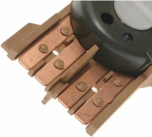 KarParts360 For Chevy S10 1990 1991 1992 1993 A/C and Heater Blower Motor Switch | Metal | Black, Brown | Plastic Housing | Blade Terminal | Bolt On Attachment Method | Male Connector | For 16032480 in Kuwait