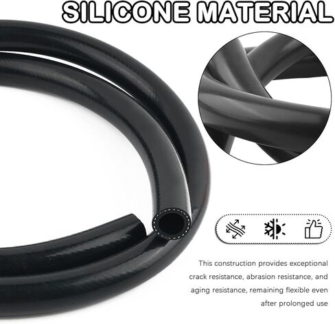 5FT ID 5/8" Heater Hose,Silicone Heater Core Hoses Kit with Clamp for Transporting Water/Air,High Flex Coolant Hoses Car Accessories for Engine Cooling & Heating System in Kuwait