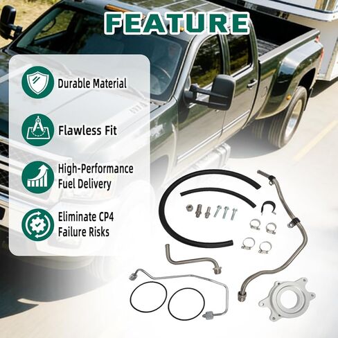 مجموعة تحويل مضخة حقن CP3 لـ 2011-2016 تشيفي سيلفرادو وجي إم سي سييرا 6.6L V8 Duramax ديزل (LML) in Kuwait