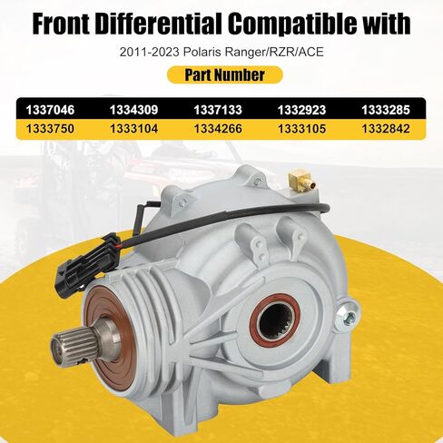 1337046 الترس التفاضلي الأمامي متوافق مع Polaris Ranger/RZR/ACE 500/570 / 800/900 / 1000 2011-2023 1333750 1333104 1334309 in Kuwait