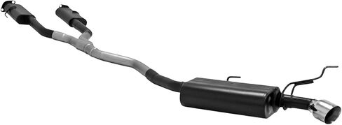 Flowmaster 817628 Force II Cat-Back العادم 2.5 بوصة منفذ واحد من الفولاذ المقاوم للصدأ 4 بوصة طرف مصقول من الفولاذ المقاوم للصدأ متوافق مع 2011-2022 Jeep Grand Cherokee (2022 Grand Cherokee WK فقط) 3.6L V6 in Kuwait