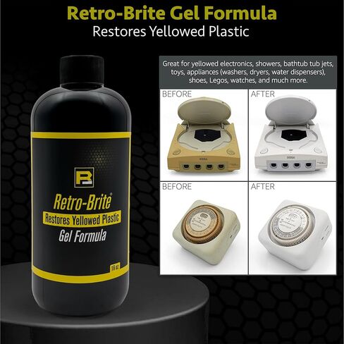 تركيبة جل Retro-Brite (Sole Brite): يعيد البلاستيك الأصفر (16 أونصة) in Kuwait