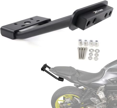 Xitomer Stunt Bar متوافق مع Yamaha MT-07 2014-2024 FZ-07 كشط بار الرف الخلفي أجزاء حيلة بهلوانية بالدراجة الشارع التقزم 12:00 لملحقات MT-07 in Kuwait